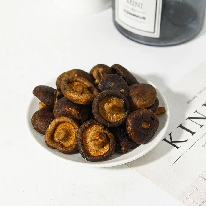 shiitake mushrooms crisps
