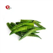 Sceallóga Okra triomaithe